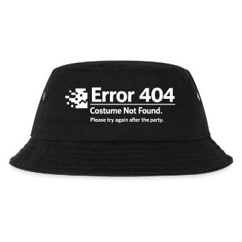 Error 404 Costume Not Found - Kinder Bucket Hat - Schwarz - Vorne