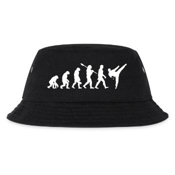 Evolution Fighting Judo Karate MMA Taekwondo - Kids’ Bucket Hat - black - Front