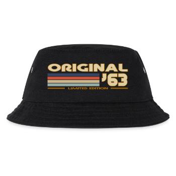 1963 - Kinder Bucket Hat - Schwarz - Vorne