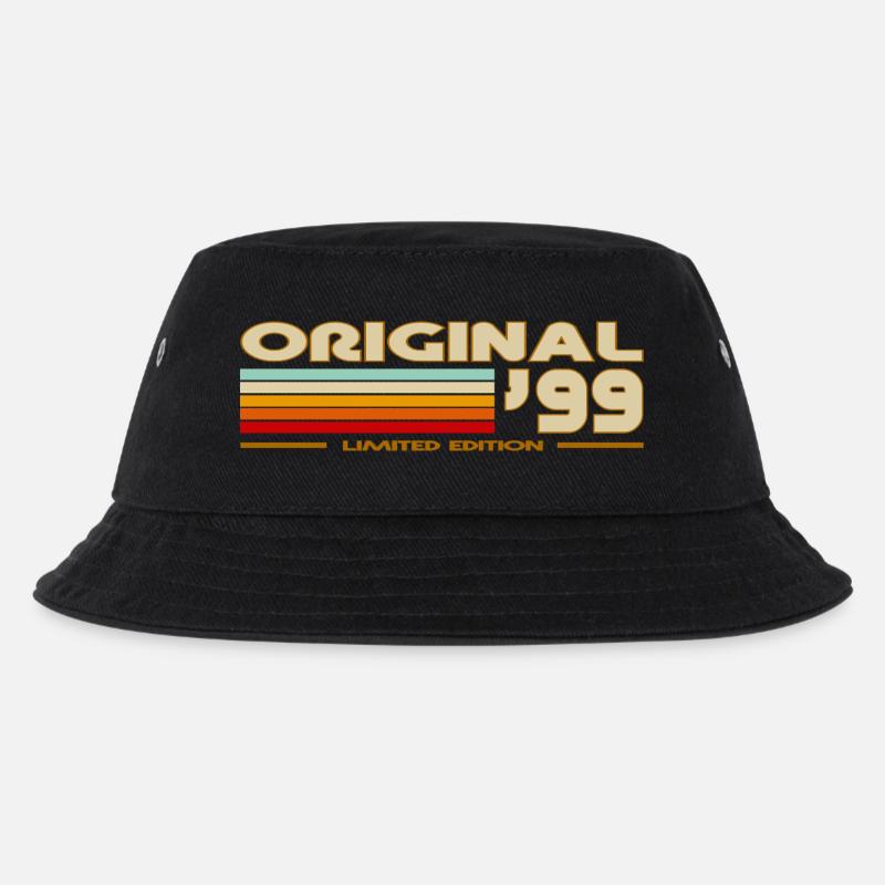 1999 - Kinder Bucket Hat - Schwarz