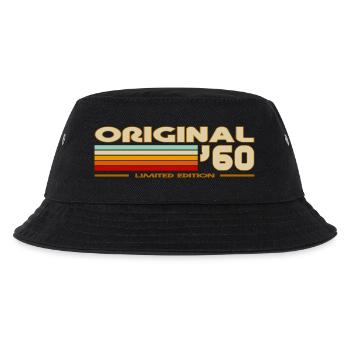 1960 - Kinder Bucket Hat - Schwarz - Vorne