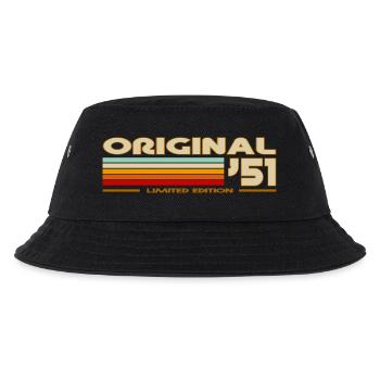 1951 - Kinder Bucket Hat - Schwarz - Vorne