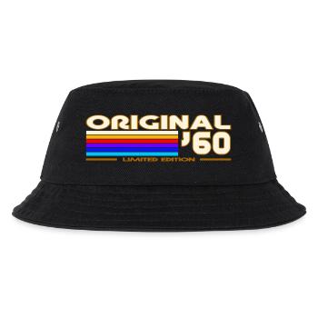 1960 - Kinder Bucket Hat - Schwarz - Vorne