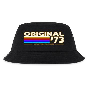 Originaler Arcenn-Ciel Vintage von 1973 - Kinder Bucket Hat - Schwarz - Vorne