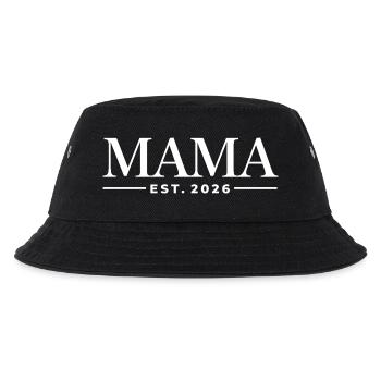 Mama Est. 2026 | Mother | Mother's Day Gift - Kids’ Bucket Hat - black - Front