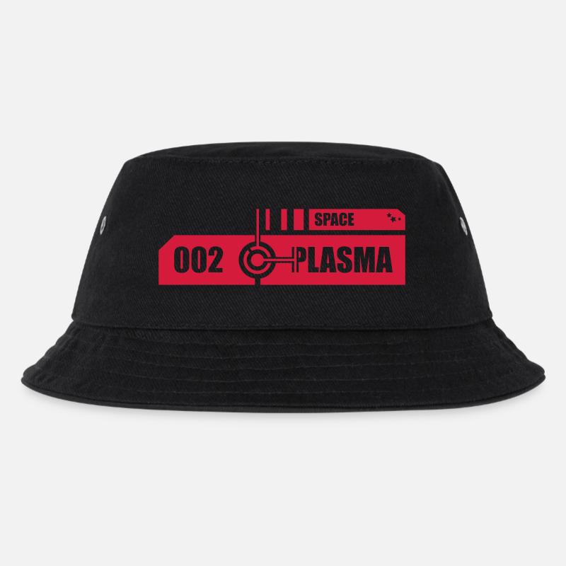 Space Plasma - Kids’ Bucket Hat - black