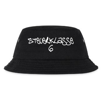Steuerklasse 6 - Kinder Bucket Hat - Schwarz - Vorne