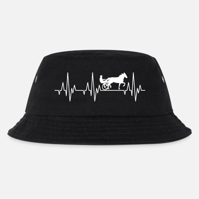 Heartbeat ECG harnais de course cheval de course - Bob Enfant - noir