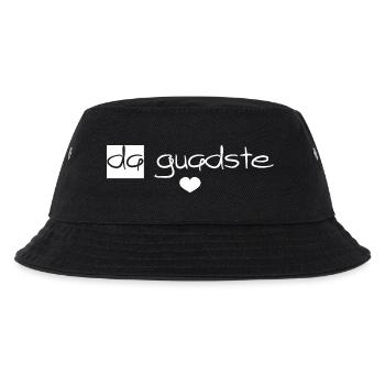 da guadste - der beste, Österreichischer Dialekt - Kinder Bucket Hat - Schwarz - Vorne