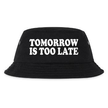 Tomorrow is too late - Bob Enfant - noir - Devant