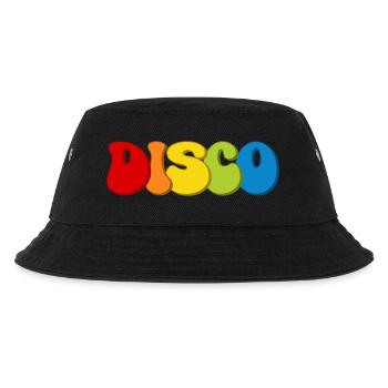 Disco - Kinder Bucket Hat - Schwarz - Vorne