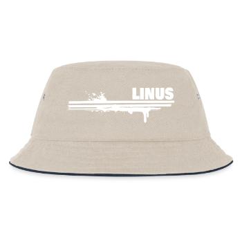 Touche de couleur Linus - Bob Enfant - blanc cassé/bleu marine - Devant