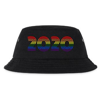 2020 - Kinder Bucket Hat - Schwarz - Vorne