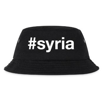 SYRIA Hashtag Syrien - Kids’ Bucket Hat - black - Front