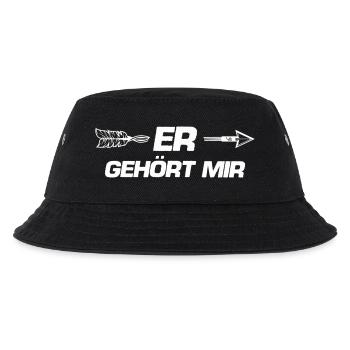 He's mine - Kids’ Bucket Hat - black - Front