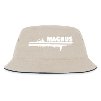 Touche de couleur Magnus - Bob Enfant - blanc cassé/bleu marine - Devant