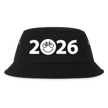 Bike Tour 2026, Mountain Bike 2026, Bike 2026 - Kids’ Bucket Hat - black - Front