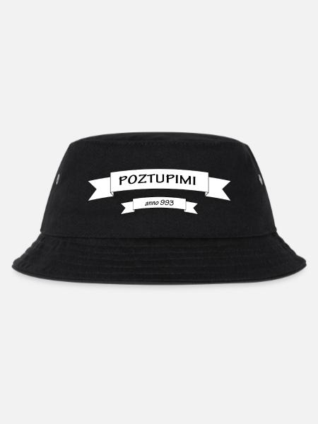 POZTUPIMI 993 - Kinder Bucket Hat - Schwarz
