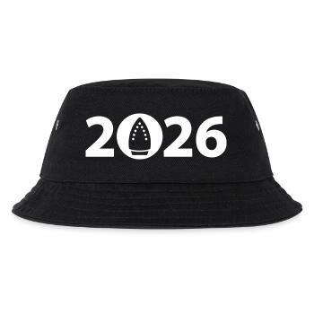 Ironing 2026, Ironing 2026 - Kids’ Bucket Hat - black - Front