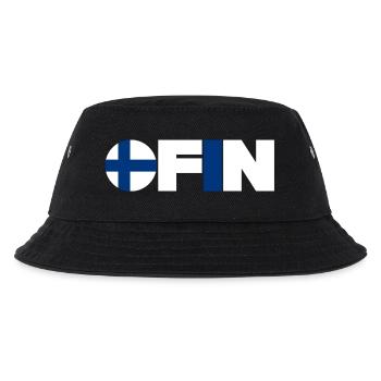 Finland - Kids’ Bucket Hat - black - Front