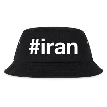 Iran Hashtag - Kids’ Bucket Hat - black - Front