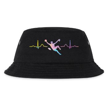 Boulderer heartbeat Bouldering Bouldering - Kids’ Bucket Hat - black - Front