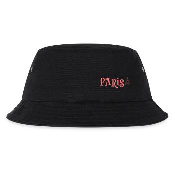 PARIS Eiffel Tower Vibe Elegance Urban - Kinder Bucket Hat - Schwarz - Vorne