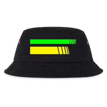 Stripes - Kids’ Bucket Hat - black - Front