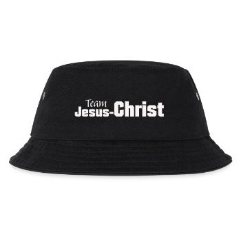 Team Jesus-Christ - Kinder Bucket Hat - Schwarz - Vorne