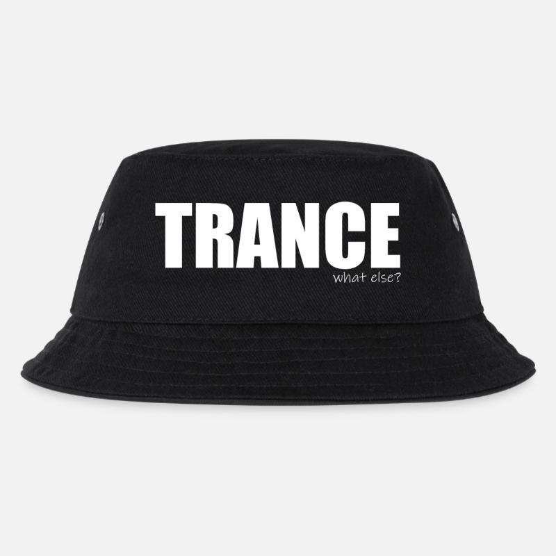 Trance - what else? - Kids’ Bucket Hat - black
