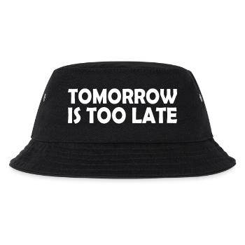Tomorrow is too late - Bob Enfant - noir - Devant