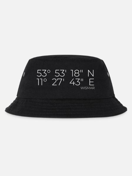 Wismar weiss - Kinder Bucket Hat - Schwarz