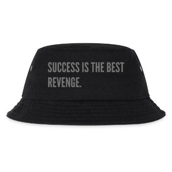 Success is the best revenge. - Kids’ Bucket Hat - black - Front