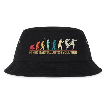 Mixed Martial Arts Evolution Design - Kinder Bucket Hat - Schwarz - Vorne