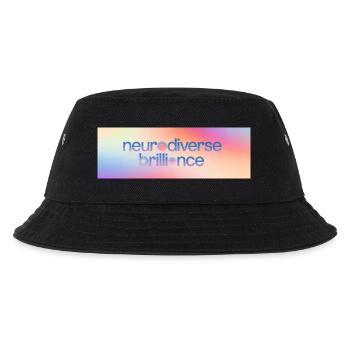 Neurodiverse Brilliance - Kids’ Bucket Hat - black - Front