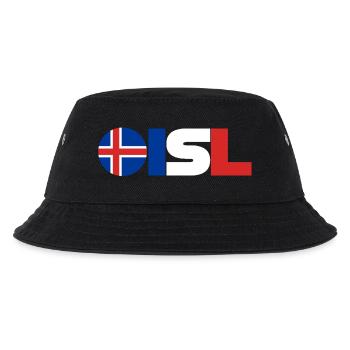 Iceland - Kids’ Bucket Hat - black - Front