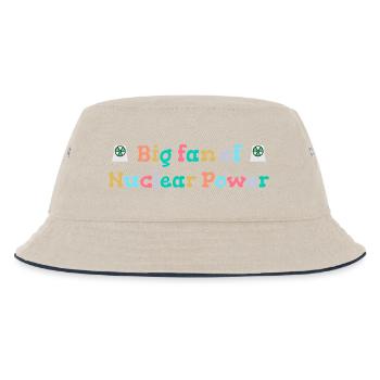 Grand fan d’énergie nucléaire - Bob Enfant - blanc cassé/bleu marine - Devant