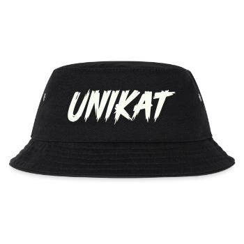 unikat- - Kinder Bucket Hat - Schwarz - Vorne