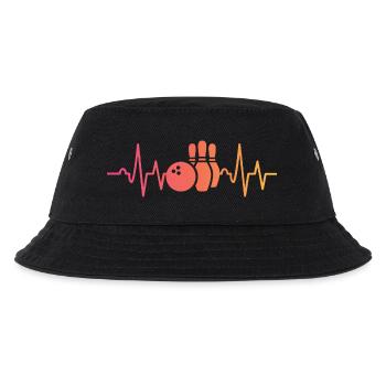 Bowling Sunset Heartbeat Bowler - Kinder Bucket Hat - Schwarz - Vorne
