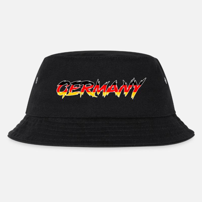 Germany - Kinder Bucket Hat - Schwarz