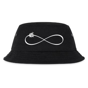 Wool Knitting Needles Knitting Infinity Infinity - Kids’ Bucket Hat - black - Front