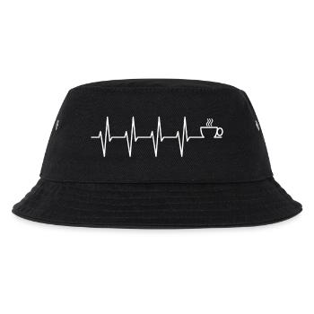 Tasse de café Heartbeat - Bob Enfant - noir - Devant