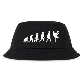 Evolution Breakdance Breaking Breakdancing Hip Hop - Kids’ Bucket Hat - black - Front
