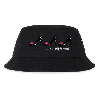 Schuhe Schuhe Schuhe - Kinder Bucket Hat - Schwarz - Vorne