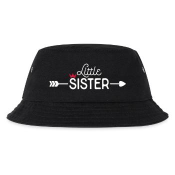 Little Sister - Kinder Bucket Hat - Schwarz - Vorne