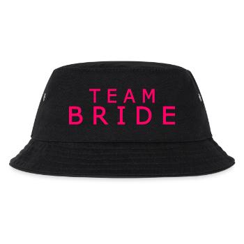 Team bride - Kinder Bucket Hat - Schwarz - Vorne