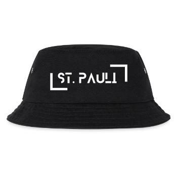 St. Pauli Spirit - Kinder Bucket Hat - Schwarz - Vorne