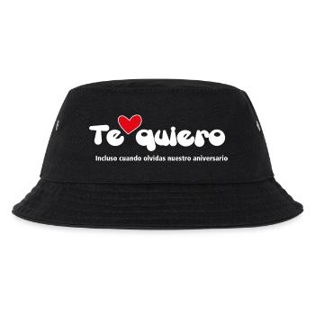 "ICH LIEBE DICH" - Lustige Zitate Paare 18 - Kinder Bucket Hat - Schwarz - Vorne