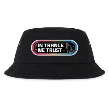 In Trance vertrauen wir - Kinder Bucket Hat - Schwarz - Vorne
