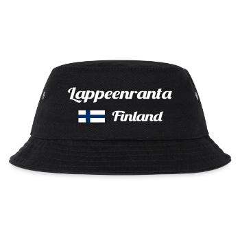 Lappeenranta, Finnland - Stilvolle Drucke - Kinder Bucket Hat - Schwarz - Vorne